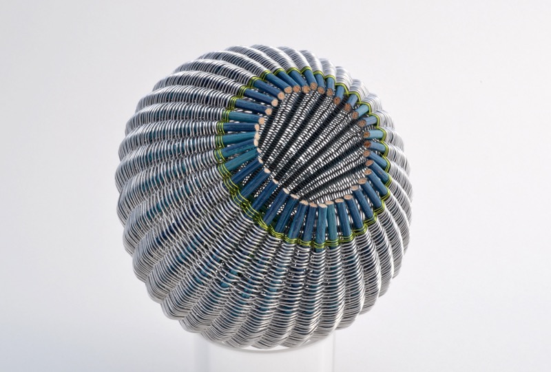 Turquoise Aluminium Urchin