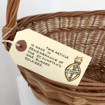 Label on Henry Basket